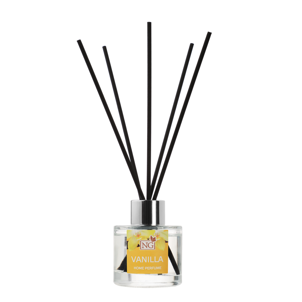 NEW GALAXY Ароматизатор диффузор, 40 мл., 6 ароматов (бабл гам,лаванда,океан,ваниль,корица,лайм), арт.№ 778-080