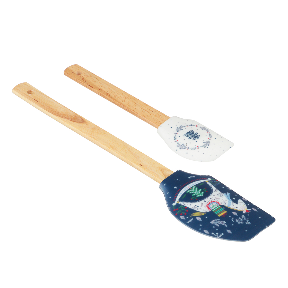 Новогодняя коллекция Нордик Набор 2 пр., лопатки силиконовые, арт.№ 856-219