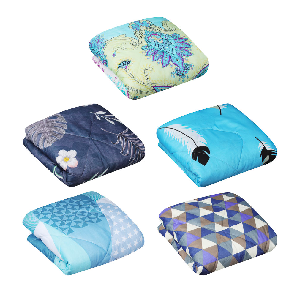 Одеяло "Стандарт" стеганое, облегченное, 150гр/м, полиэстер, 140х205см, арт.№ 427-019