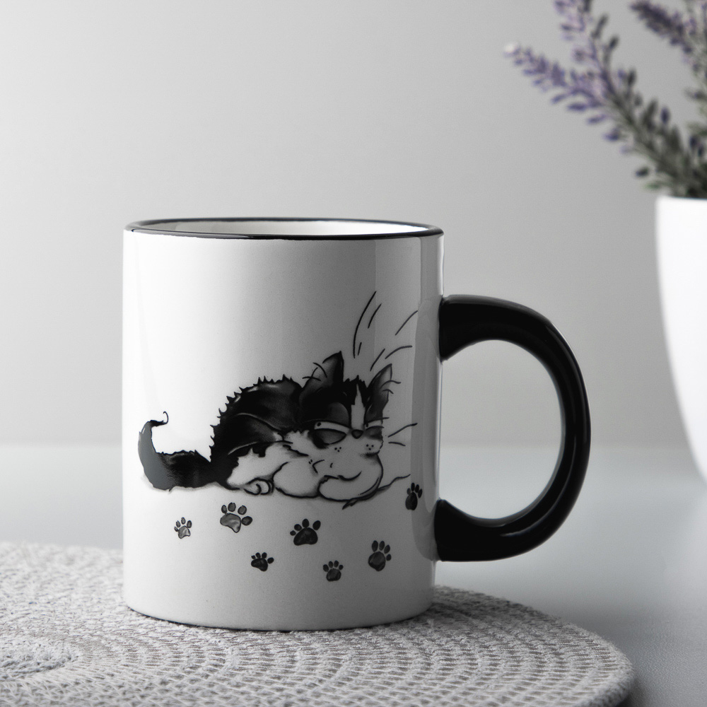 MILLIMI Озорные коты Кружка, 300мл, керамика, арт.№ 824-500