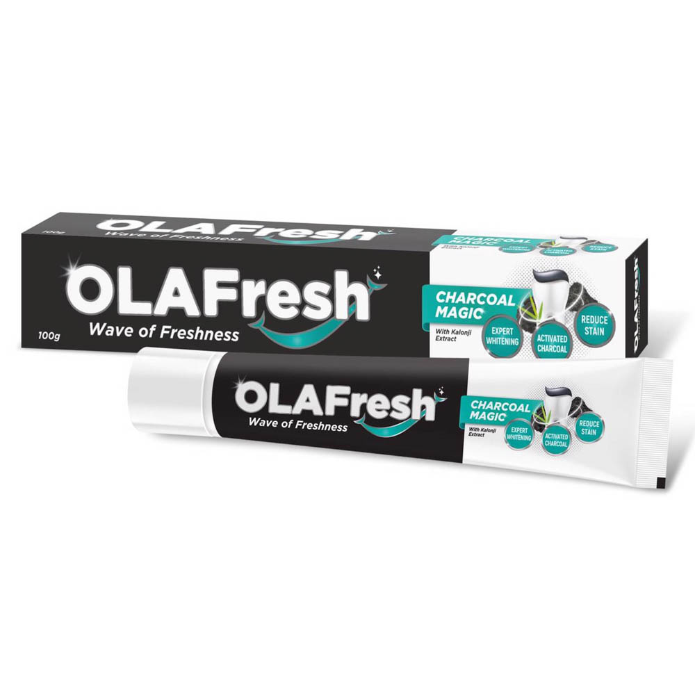 Зубная паста OLAFresh Meswak/Charcoal, 100 г, арт.№ 981-085