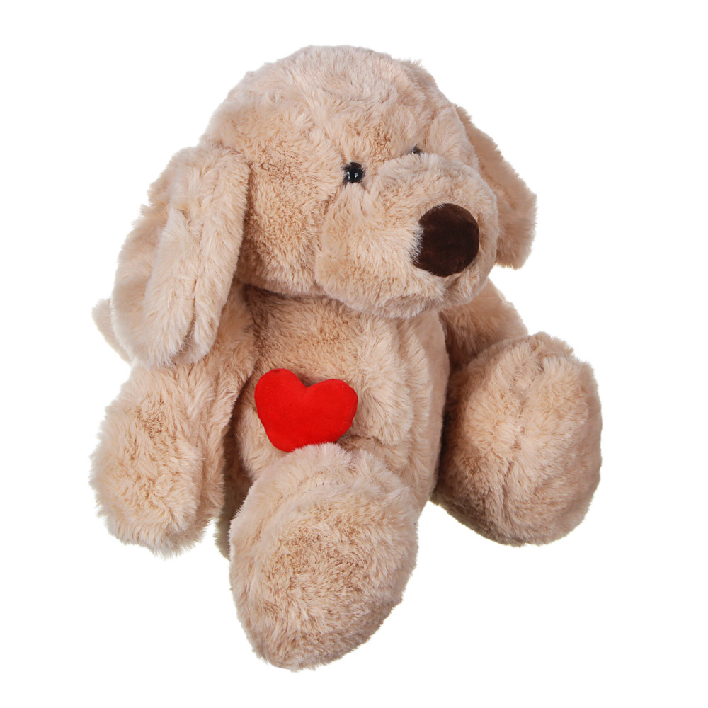 МЕШОК ПОДАРКОВ Игрушка мягкая в виде животных с сердечком в кармашке, 39см, плюш, 4 дизайна, арт.№ 264-231