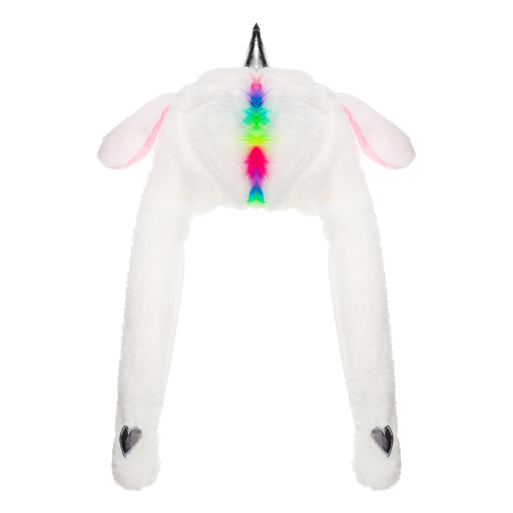 МЕШОК ПОДАРКОВ Шапка "Ушки-попрыгушки", свет, полиэстер, 60см, 10 дизайнов, арт.№ 254-283