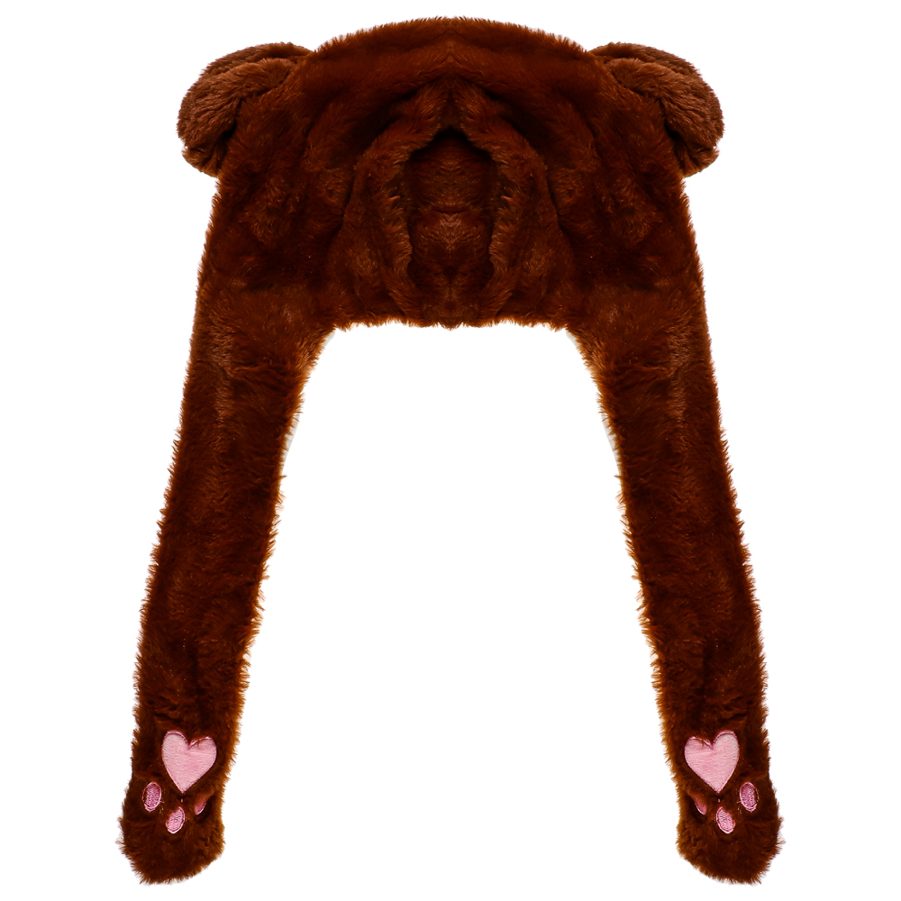 МЕШОК ПОДАРКОВ Шапка "Ушки-попрыгушки", свет, полиэстер, 60см, 10 дизайнов, арт.№ 254-283