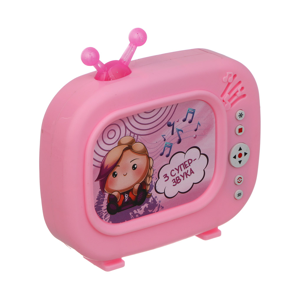 BY Русские Супергерои Игровой центр "TV", свет, звук, РР, 2хАА, 17х3х24 см, арт.№ 272-911