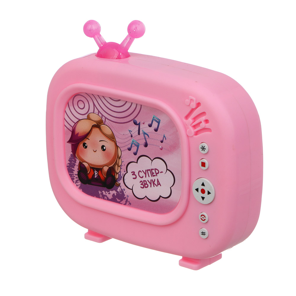 BY Русские Супергерои Игровой центр "TV", свет, звук, РР, 2хАА, 17х3х24 см, арт.№ 272-911
