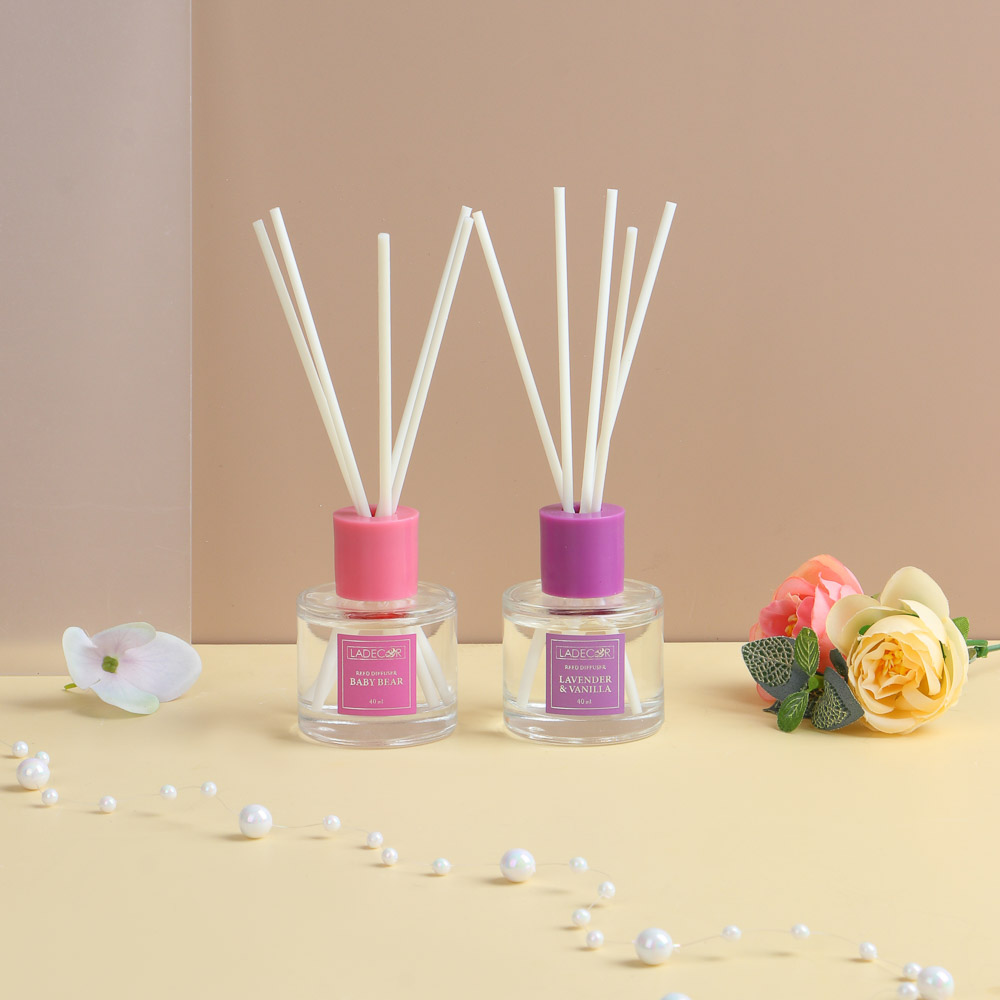 LADECOR Аромадиффузор 40 мл (pencilwood/Silver mountain/baby bear 2/lavender vanilla), арт.№ 412-199