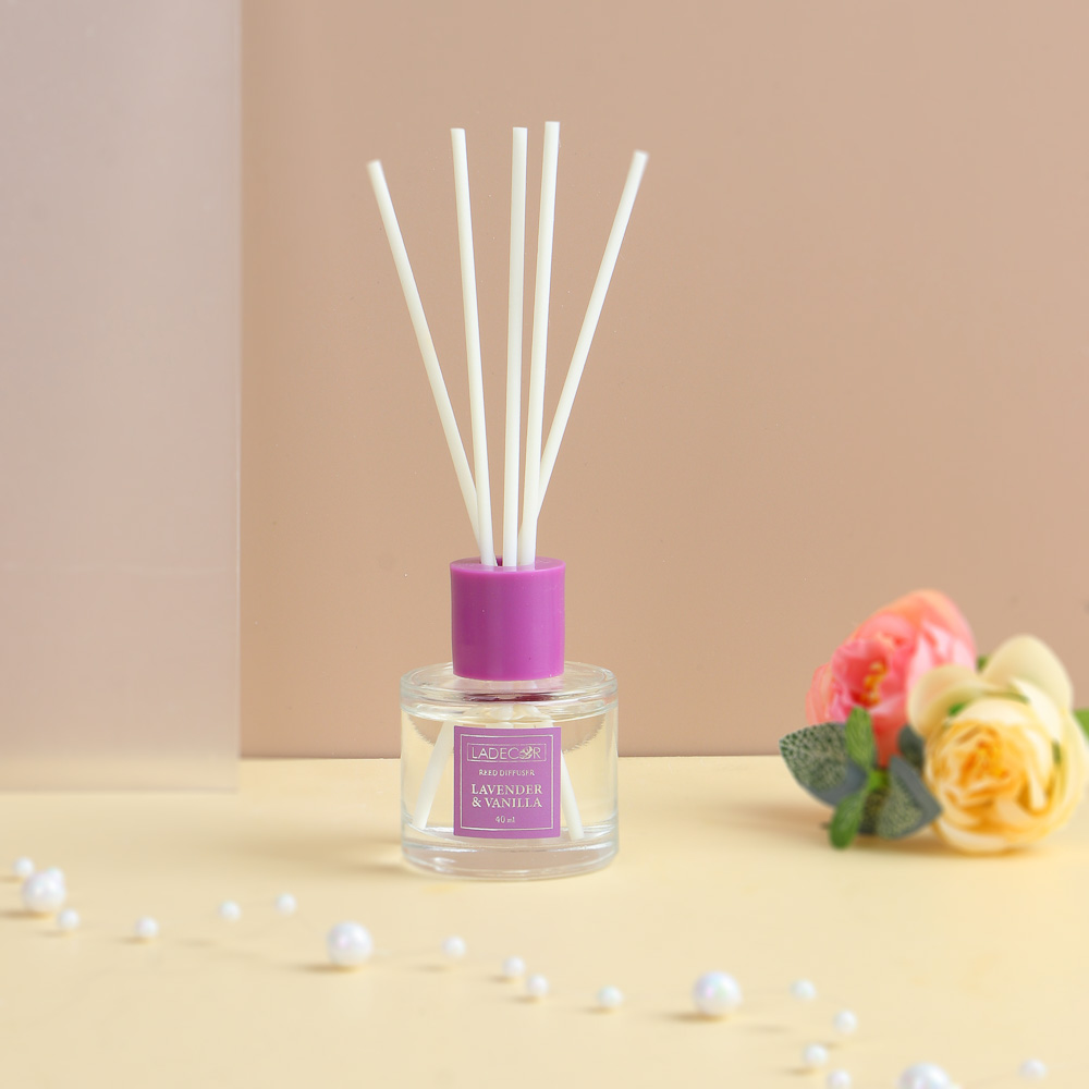 LADECOR Аромадиффузор 40 мл (pencilwood/Silver mountain/baby bear 2/lavender vanilla), арт.№ 412-199