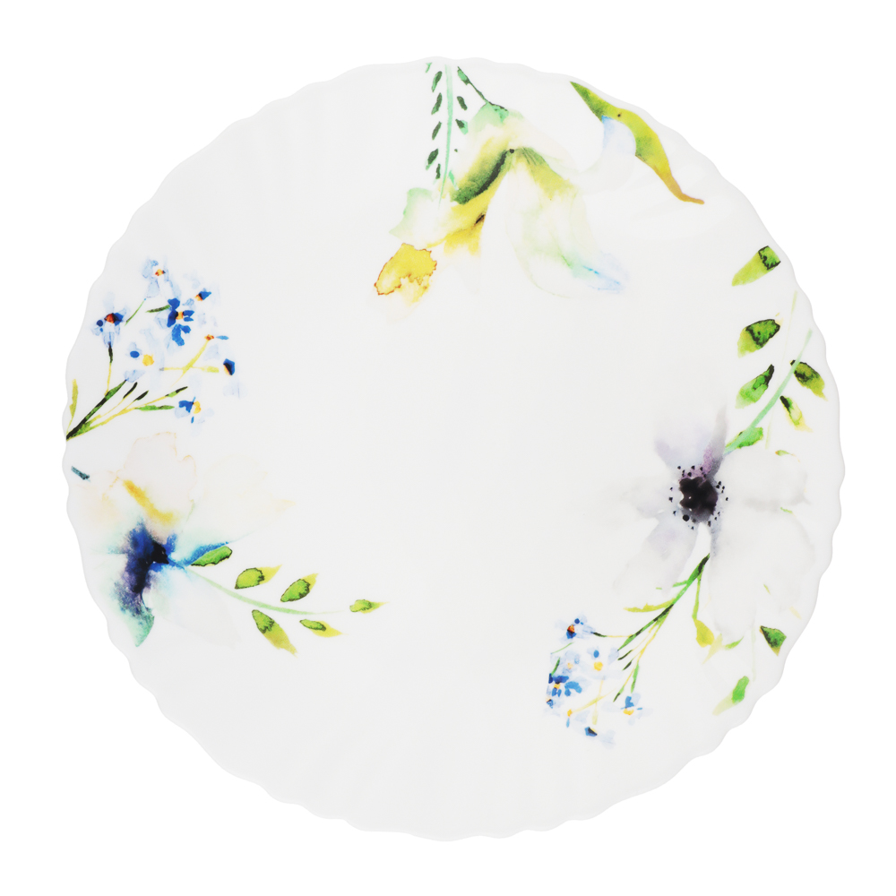 MILLIMI Шабер Тарелка десертная, опаловое стекло, 19см, арт.№ 818-869