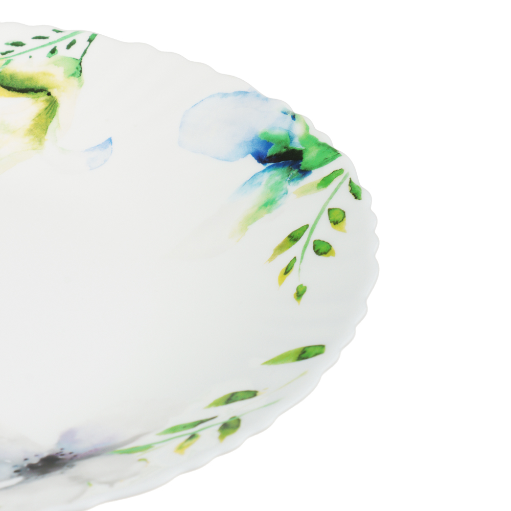 MILLIMI Шабер Тарелка подстановочная, опаловое стекло, 24см, арт.№ 818-870