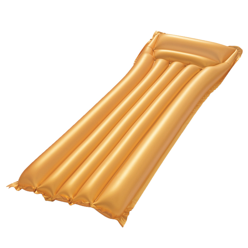 BESTWAY Матрас для плавания "Золото", PVC, 183х69 см , 44044, арт.№ 036-031