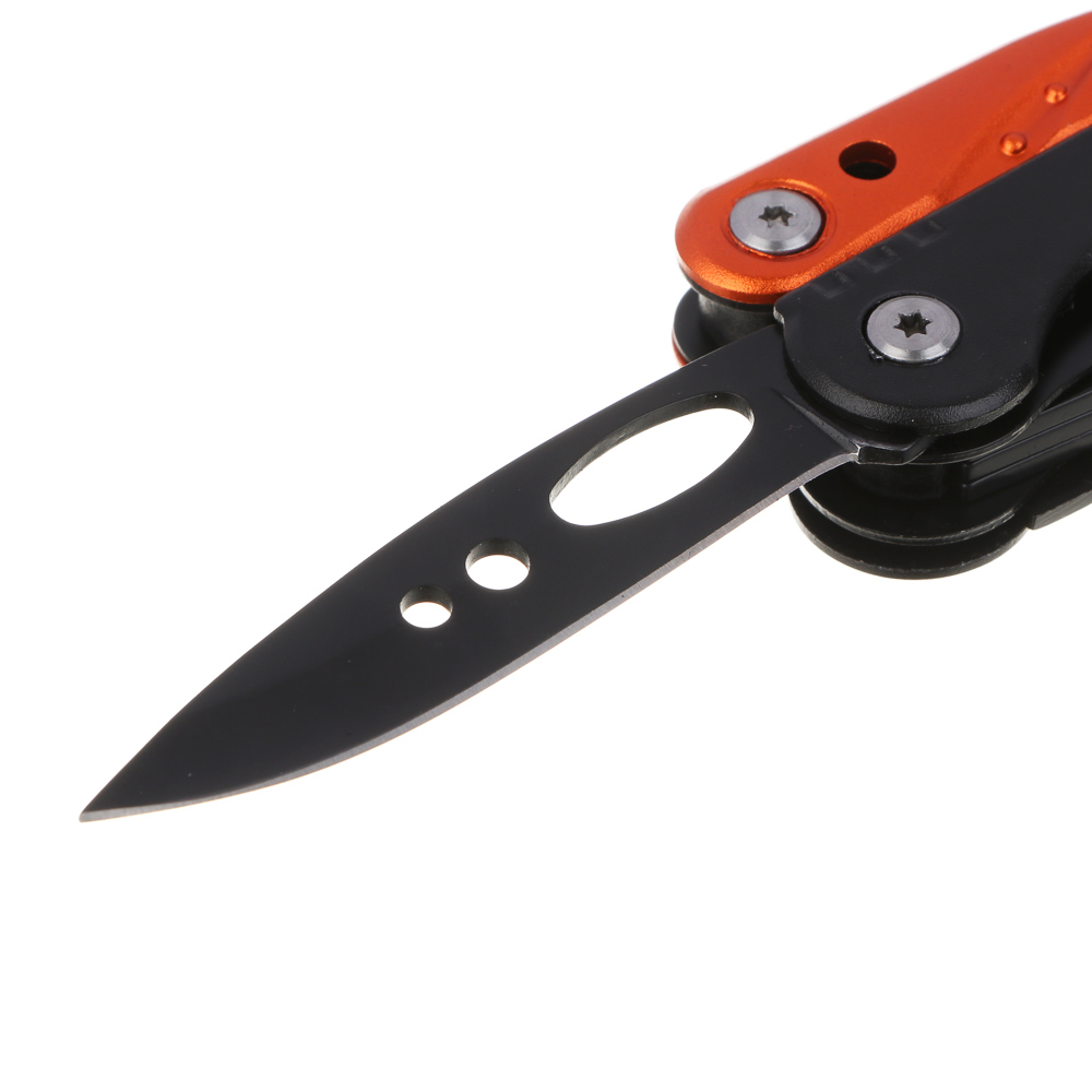 ЕРМАК Инструмент многофункциональный на карабине, 8 в 1, нерж. сталь, алюминий, арт.№ 070-028