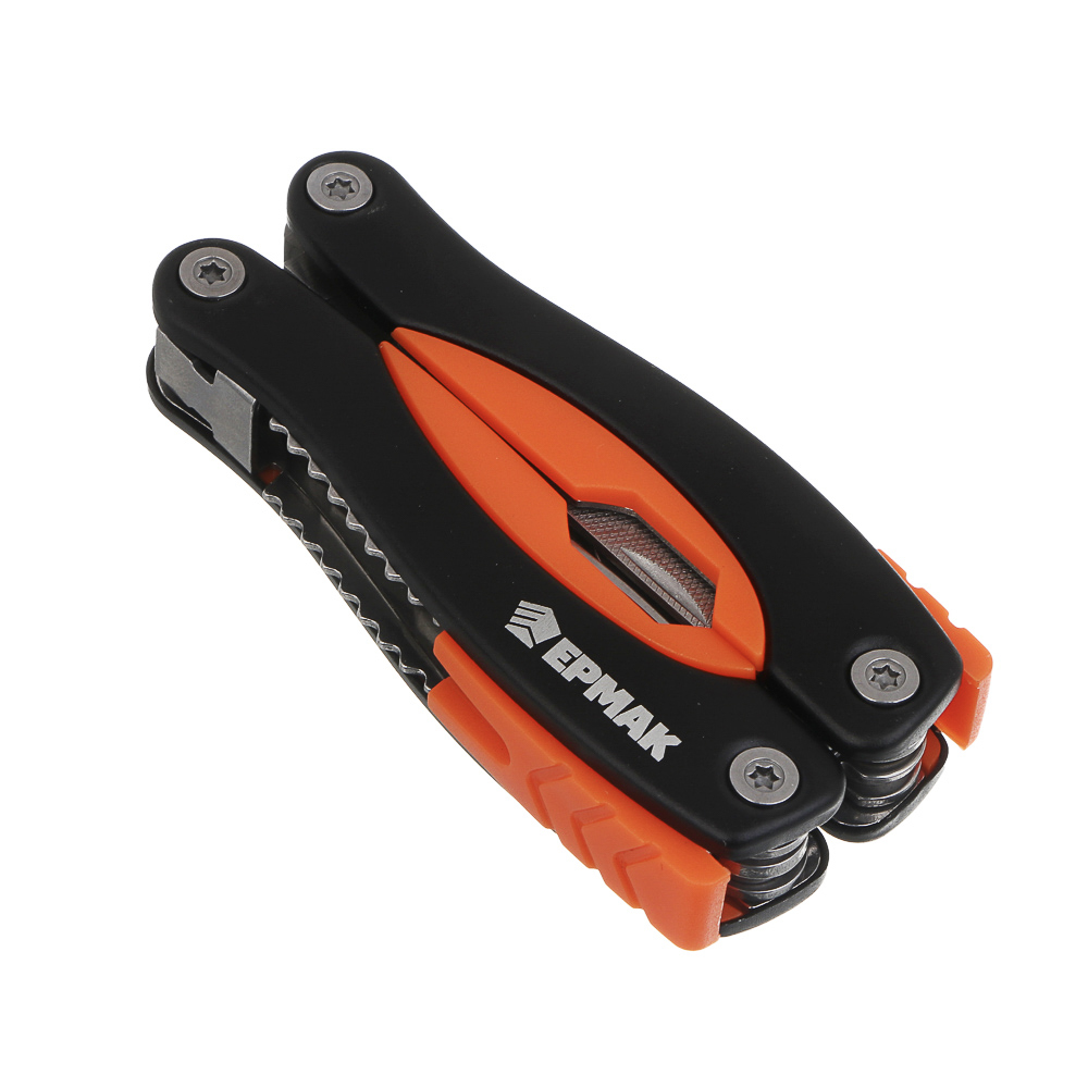 Инструмент многофункциональный тм ЕРМАК, 15 в 1, 2CR13, ABS пластик, нержавеющая сталь, арт.№ 070-029