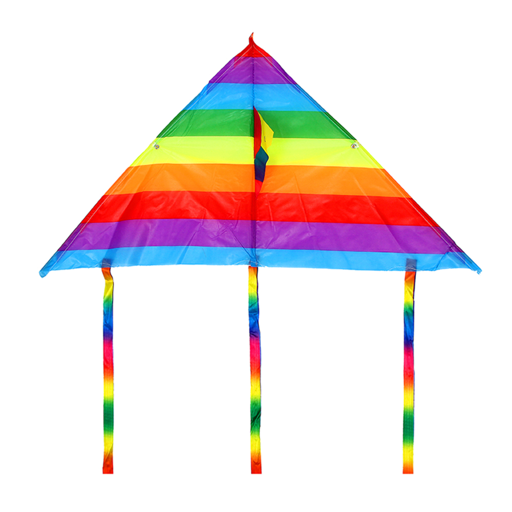 SILAPRO Воздушный змей "Радужный треугольник", 90см, нейлон, арт.№ 134-085