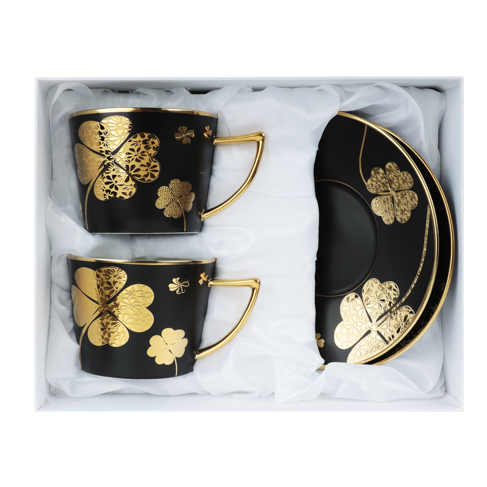 MILLIMI Грейс Набор чайный 4 пр., 240мл, 15см, фарфор, арт.№ 802-199