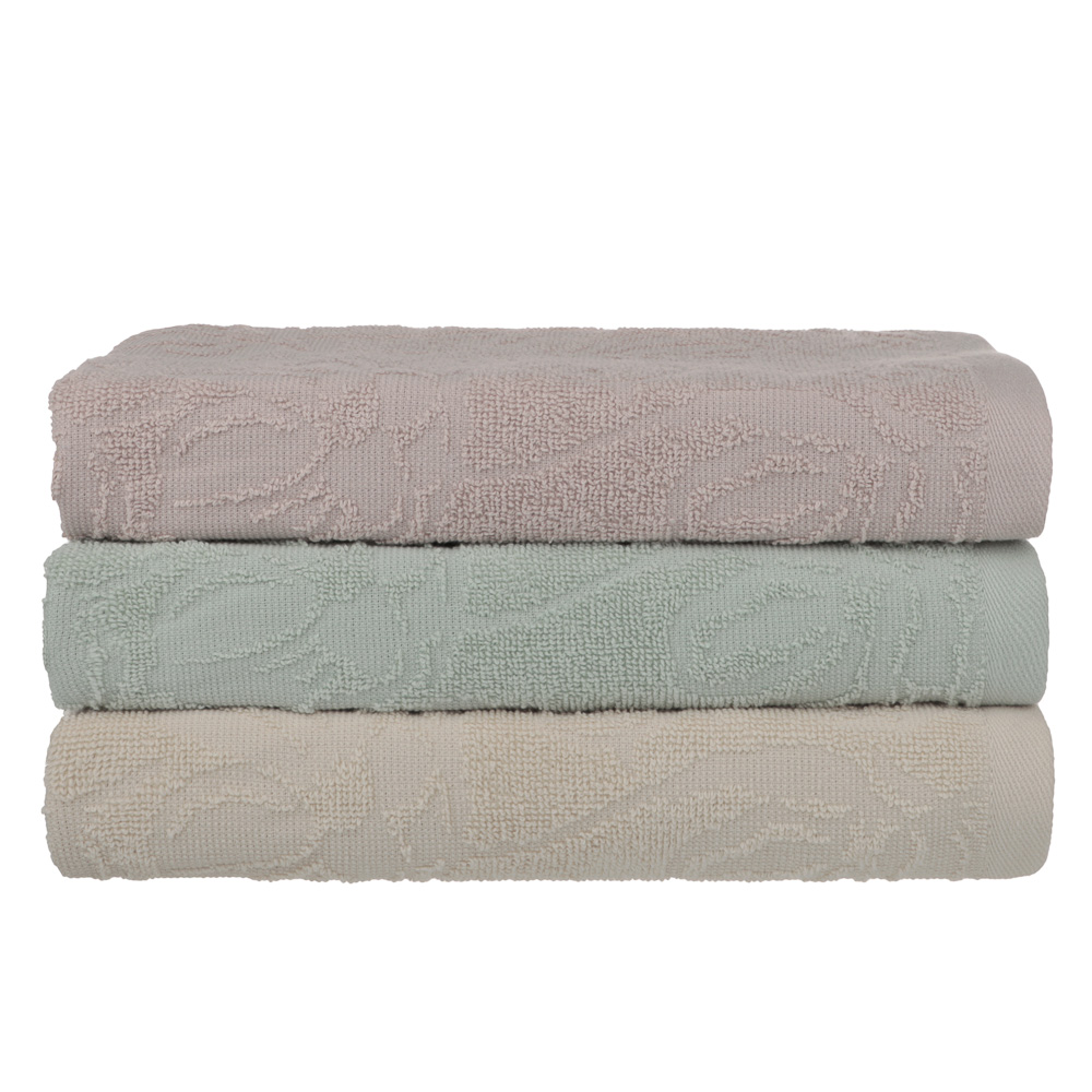 PROVANCE Дейзи Полотенце махровое жаккард 50х80см, 100% хлопок, 3 цвета, арт.№ 488-143