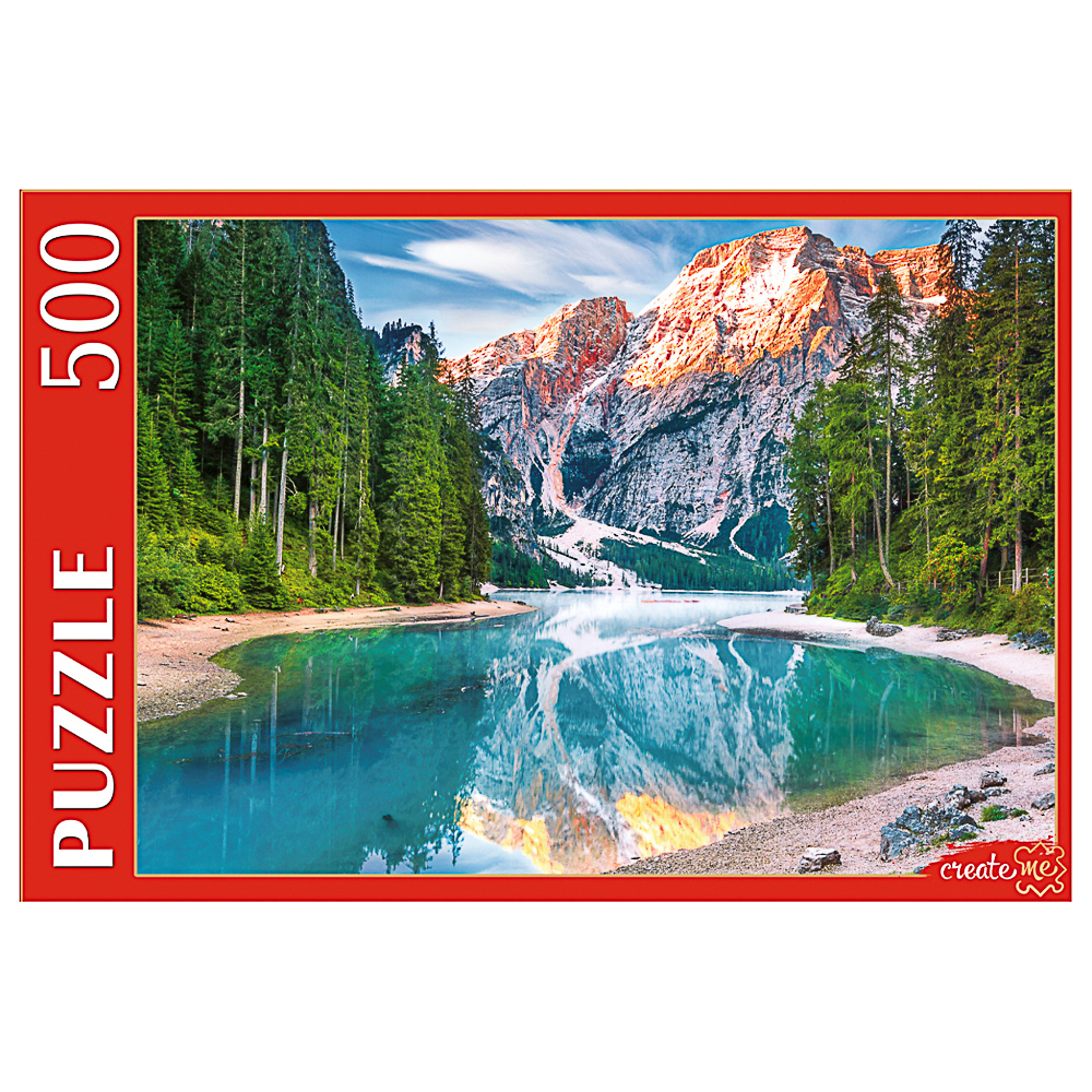 ПАЗЛЫ 500 элементов в ассортименте, 46,3х33,5х24,2см, 5 дизайнов, арт.№ 262-536