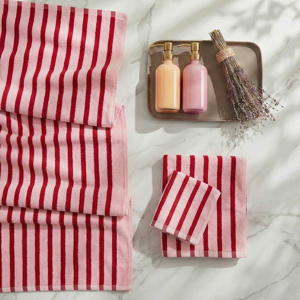 Полотенце махровое тм PROVANCE Черри 50х90см, 380 г/м2, 100% хлопок, 2 дизайна, арт.№ 484-227