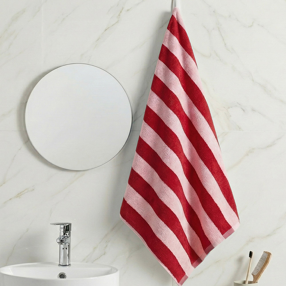 Полотенце махровое тм PROVANCE Черри 50х90см, 380 г/м2, 100% хлопок, 2 дизайна, арт.№ 484-227