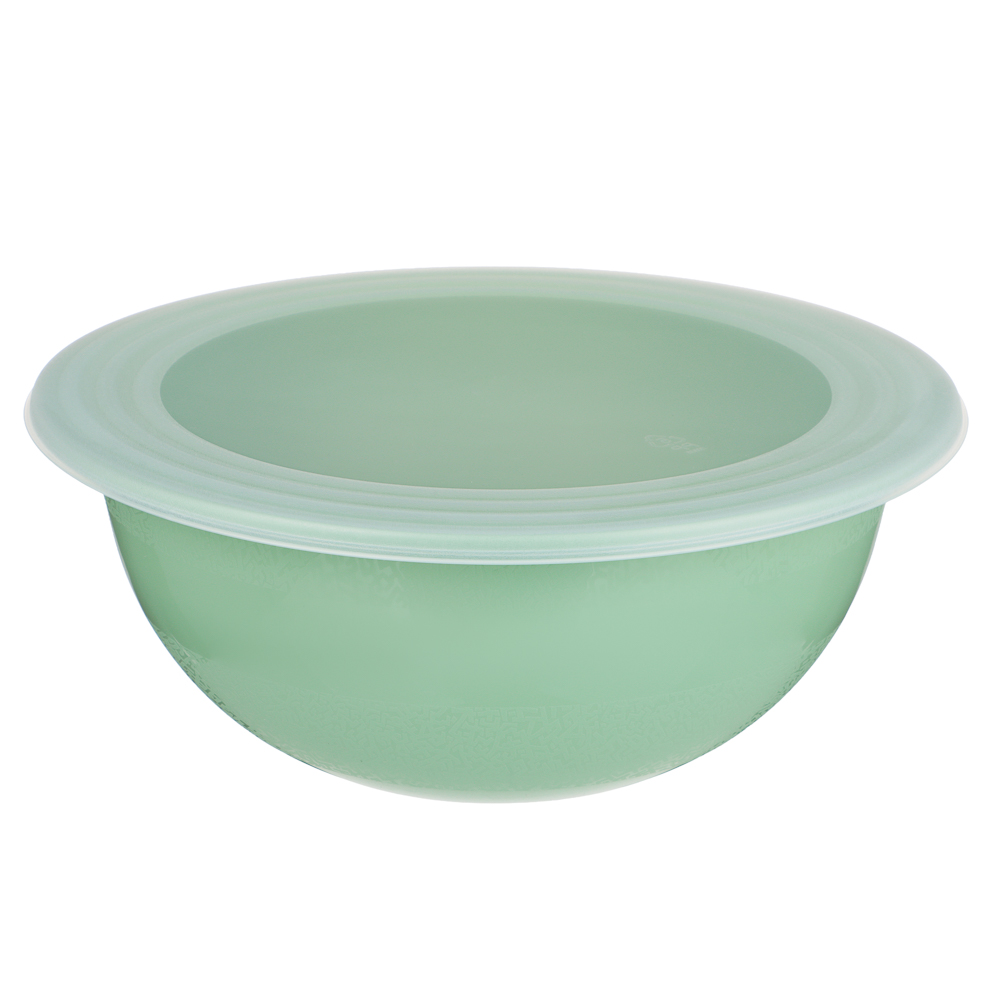 Миска с крышкой Дорос 5л, пластик, 2 цвета, арт.№ 861-590