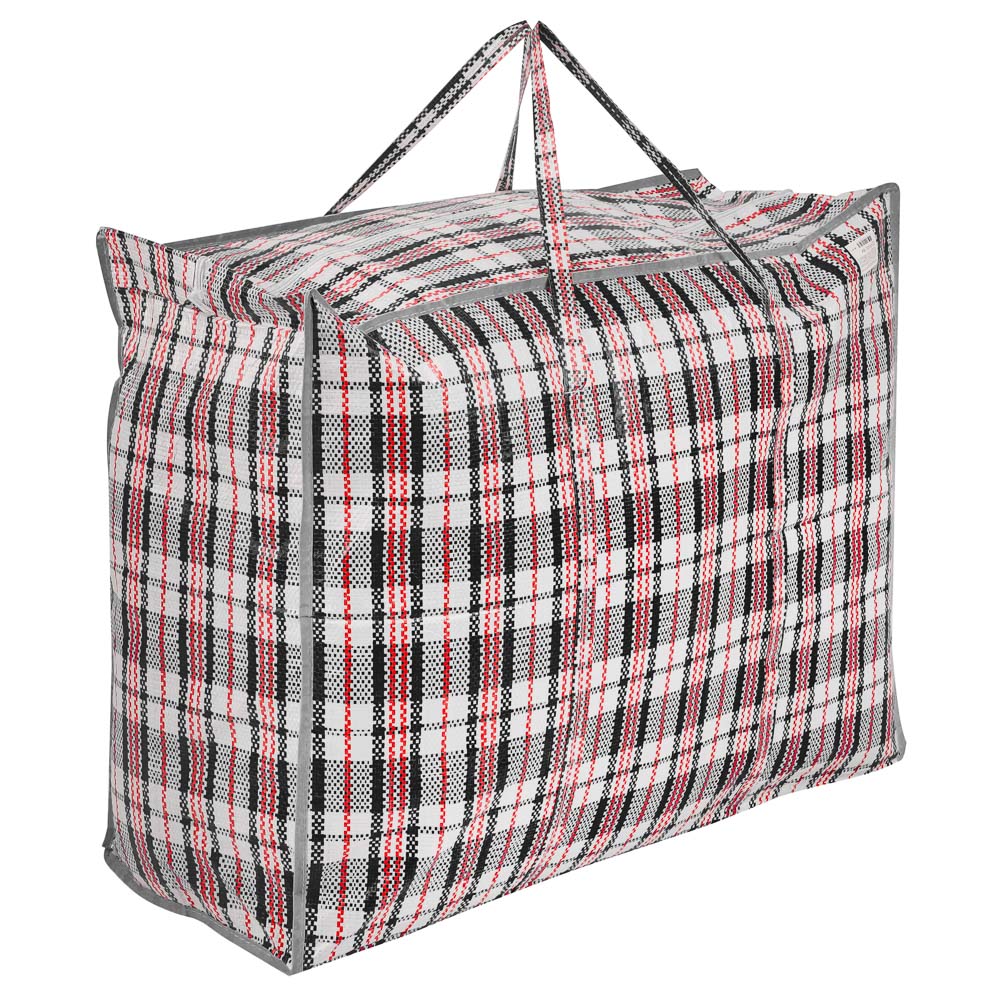 Сумка хозяйственная тм VETTA Клетка, 60x50x30см, 90 литров, до 10кг, полипропилен, 2 цвета, арт.№ 467-039