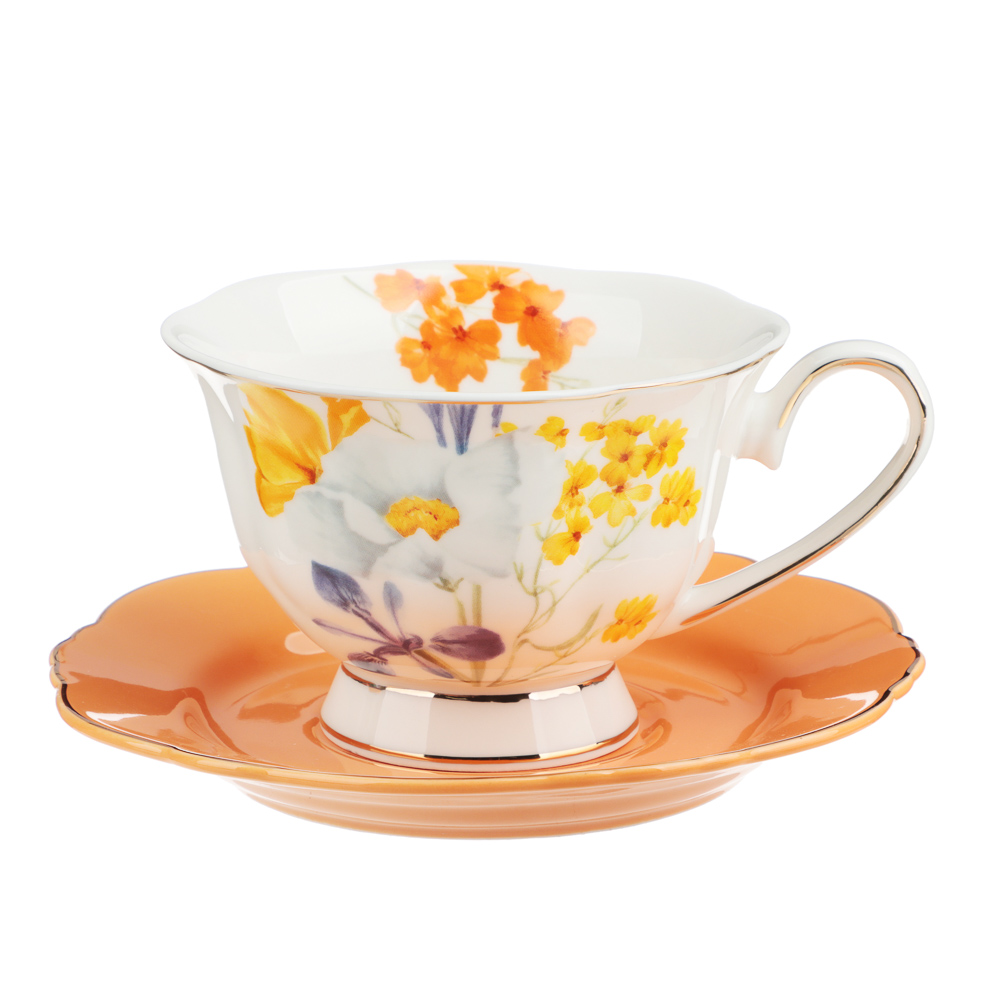 MILLIMI Настроение Набор чайный 2 пр., 220мл, 15см, фарфор, арт.№ 802-389