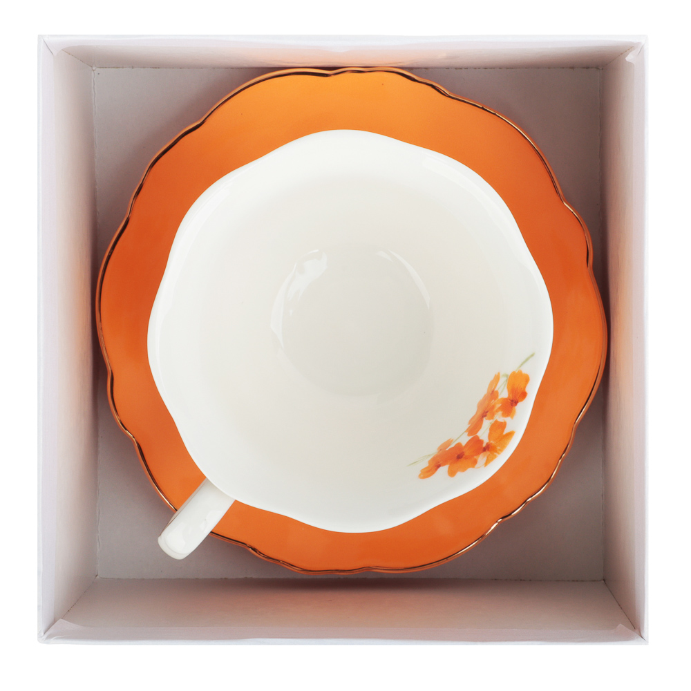 MILLIMI Настроение Набор чайный 2 пр., 220мл, 15см, фарфор, арт.№ 802-389