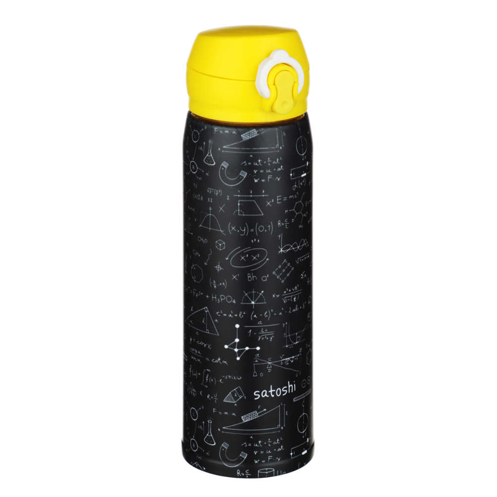 SATOSHI Термос-кружка с крышкой на защелке, 450мл "Геометрия", нерж.сталь, арт.№ 841-004