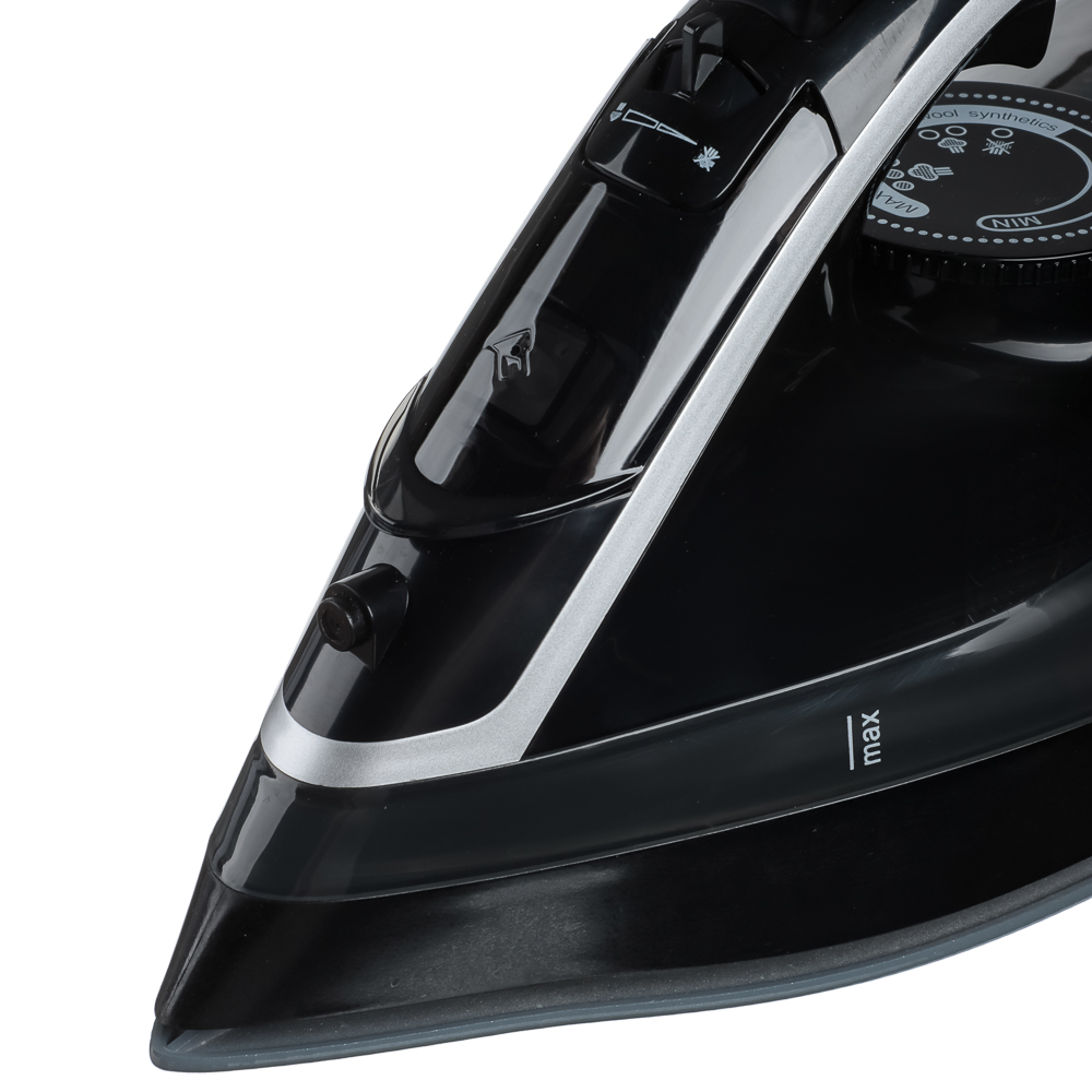 LEBEN Утюг 3000ВТ керамич покрытие, антикапля, антинакипь, шнур1,8м, арт.№ 249-053