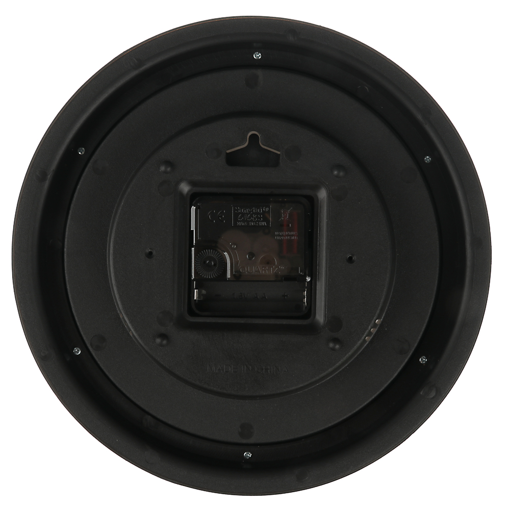 LADECOR CHRONO Часы настенные с термометром и гигрометром, 22,8x22,8x4,6см, пластик, арт.№ 581-936