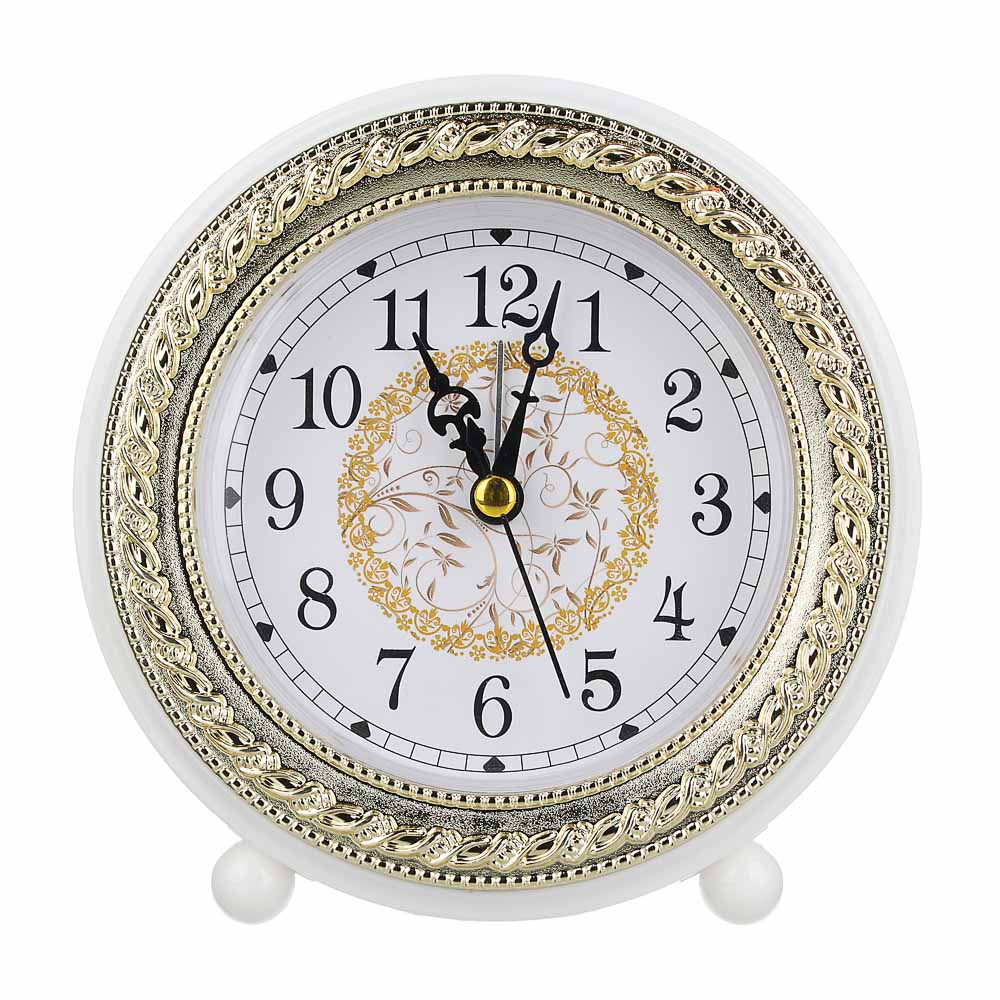 LADECOR CHRONO Будильник электронный круглый, пластик, 14х12,8х4,5, 4 цвета, 1хАА, арт.№ 529-150