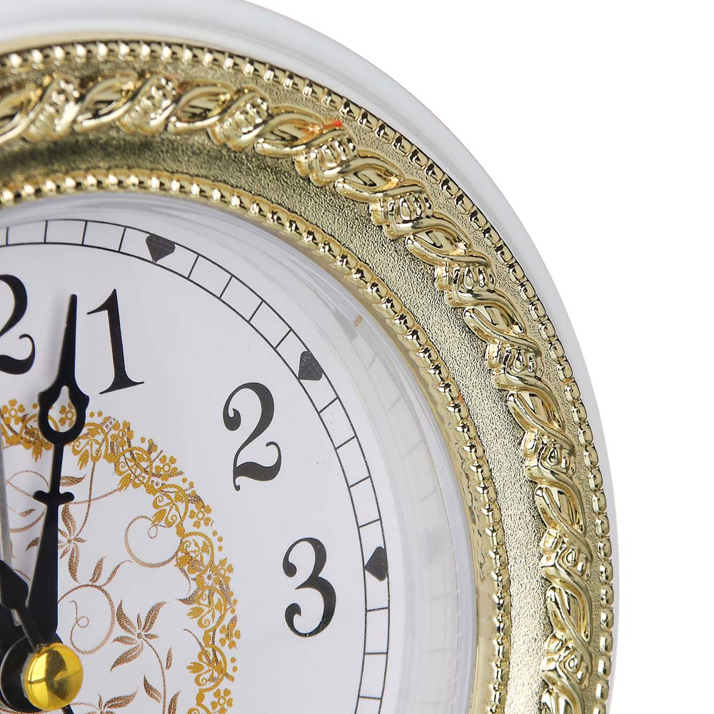 LADECOR CHRONO Будильник электронный круглый, пластик, 14х12,8х4,5, 4 цвета, 1хАА, арт.№ 529-150