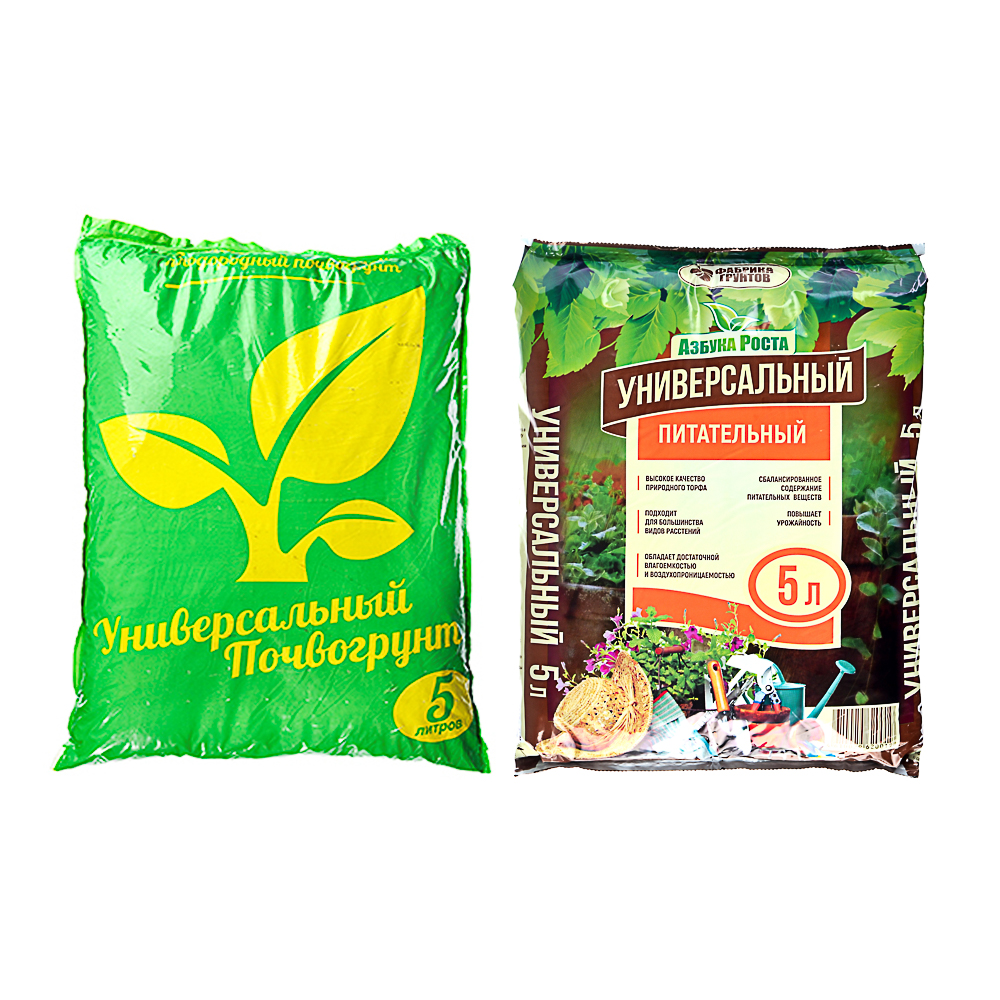 Почвогрунт универсальный 5л, арт.№ 179-120