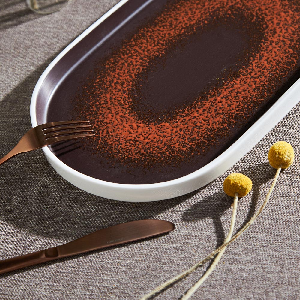 ВСЁГАЗИН Антико Блюдо овальное, 35,5х21x2,5см, фарфор, арт.№ 821-066