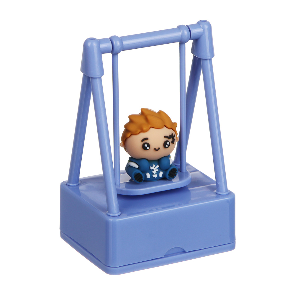 Точилка-качели с фигуркой-топпером BY Русские Супергерои "Яркий День" пластик, металл, 4 диз., арт.№ 801-122