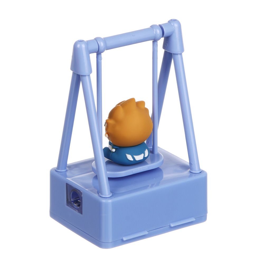 Точилка-качели с фигуркой-топпером BY Русские Супергерои "Яркий День" пластик, металл, 4 диз., арт.№ 801-122