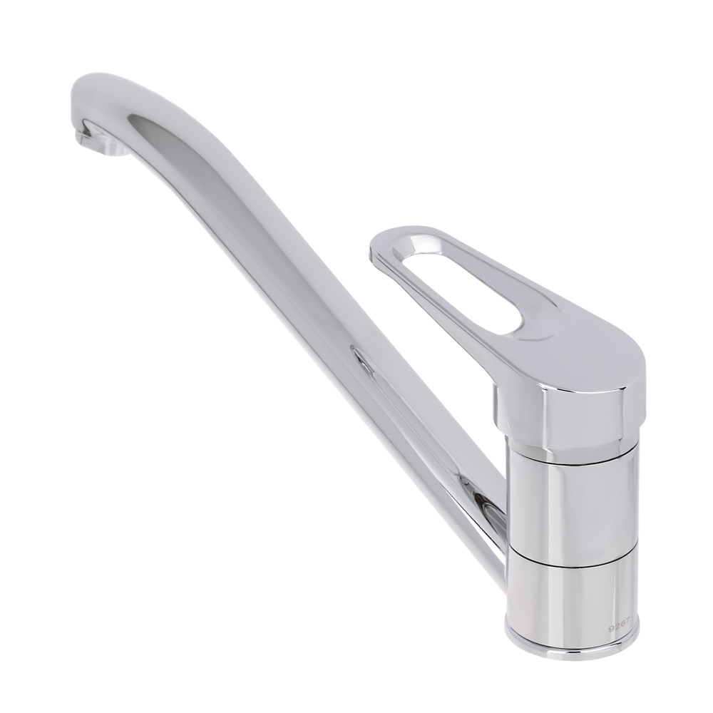 СоюзКран Смеситель для кухни, низкий излив 25см, керам. картридж 35мм, хром, цинк, SK01-I103, арт.№ 567-062