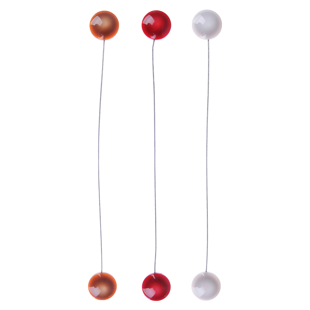 PROVANCE Подхват для штор магнитный 2-сторонний, "Стиль", 3 цвета, арт.№ 491-395