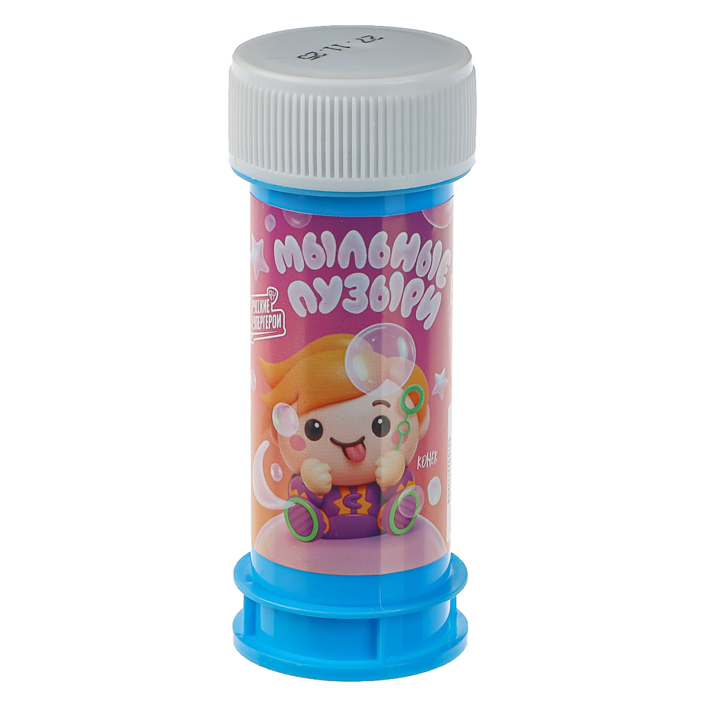 Мыльные пузыри BY Русские Супергерои, 50мл, мыльный раствор, пластик, 6 дизайнов, арт.№ 460-056