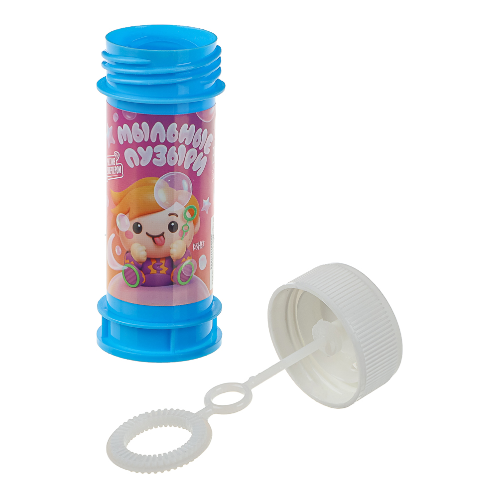 Мыльные пузыри BY Русские Супергерои, 50мл, мыльный раствор, пластик, 6 дизайнов, арт.№ 460-056