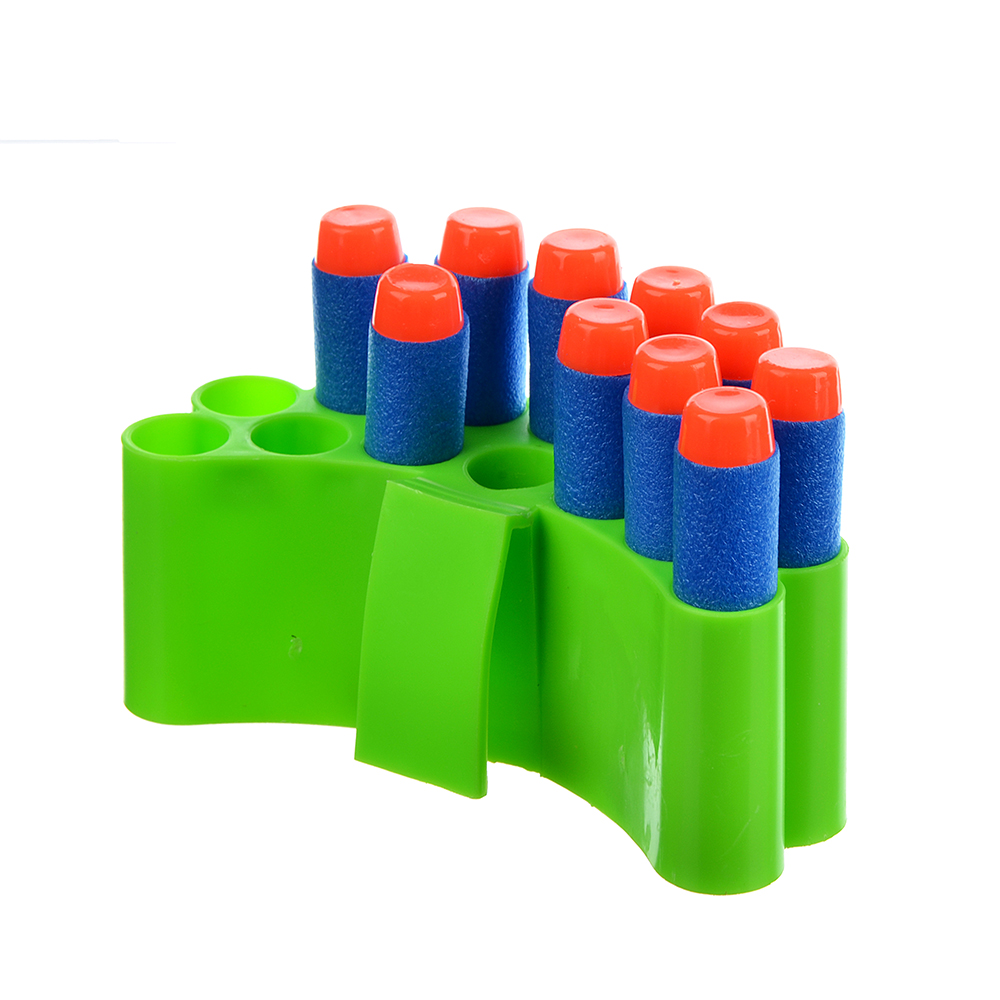 ИГРОЛЕНД Оружие в виде бластера с мягкими патронами, ABS, EVA, 16х5,5х17см, арт.№ 261-678