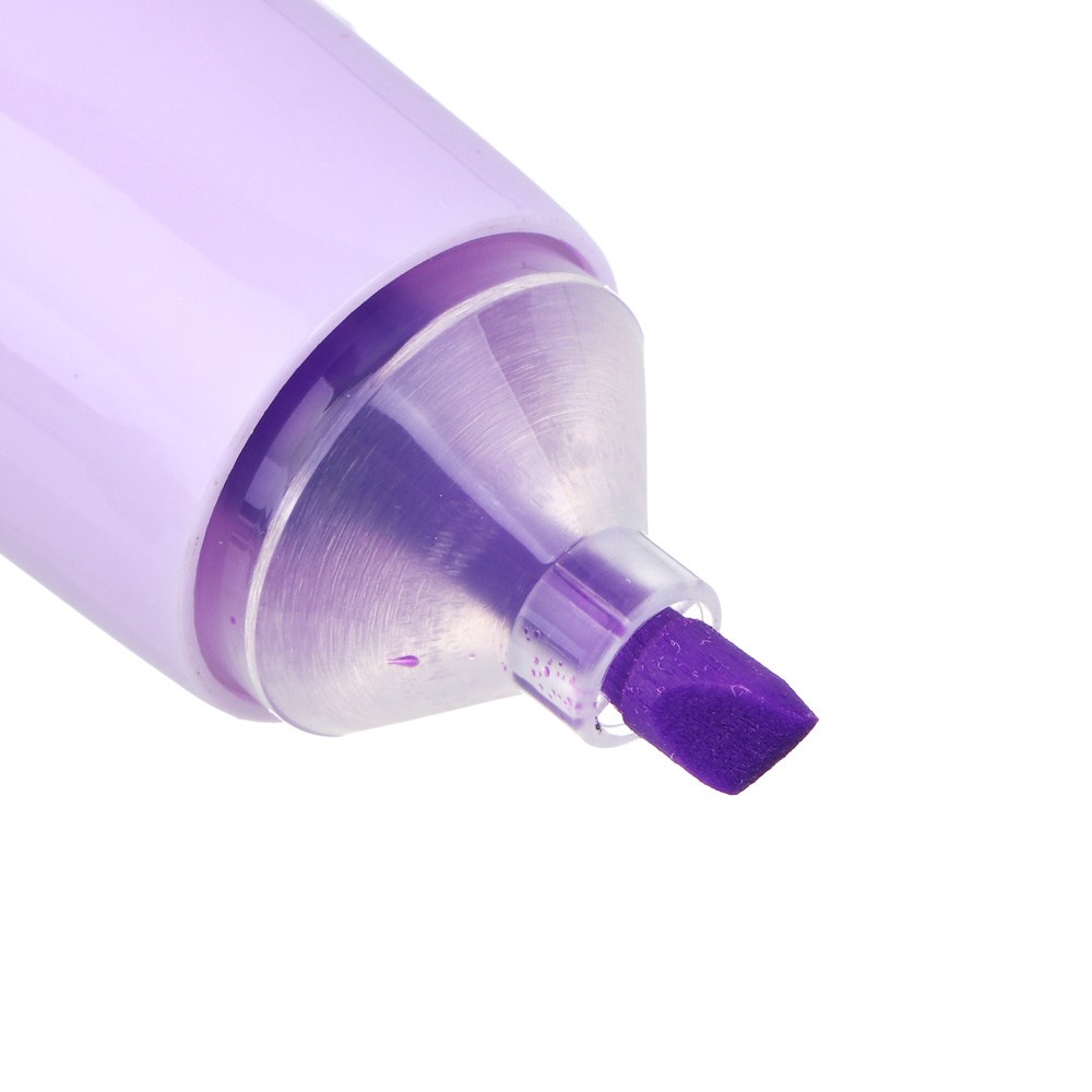 Маркер-выделитель в форме ракеты, пластик, 6х2,2 см, 6 цветов, арт.№ 613-005