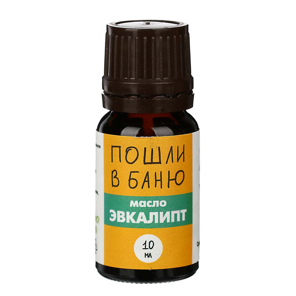 Масло для бани и сауны эфирное 100%, 10мл, 2 аромата (мята, эвкалипт), инд.упак., арт.№ 364-225
