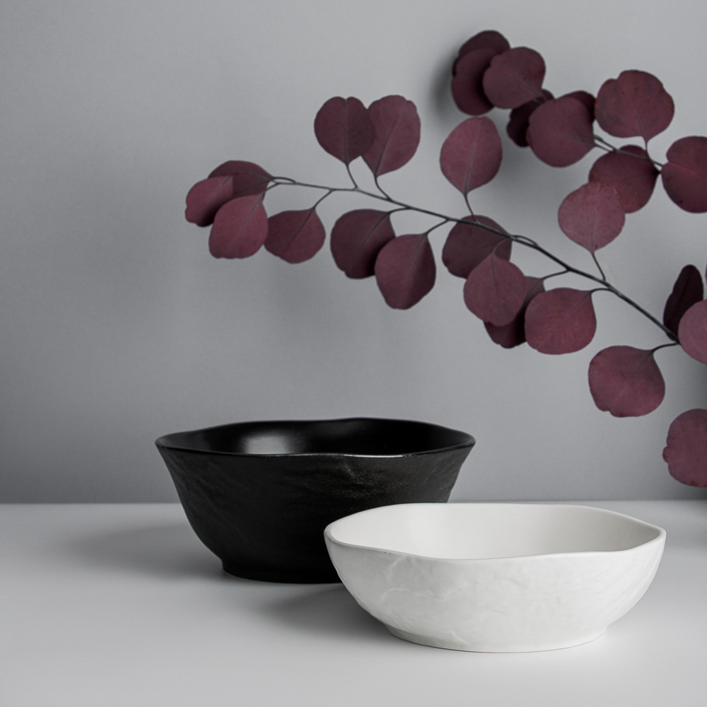 BY STAS MIKHAILOV Слейт Салатник, 18х5,5см, фарфор, арт.№ 816-400