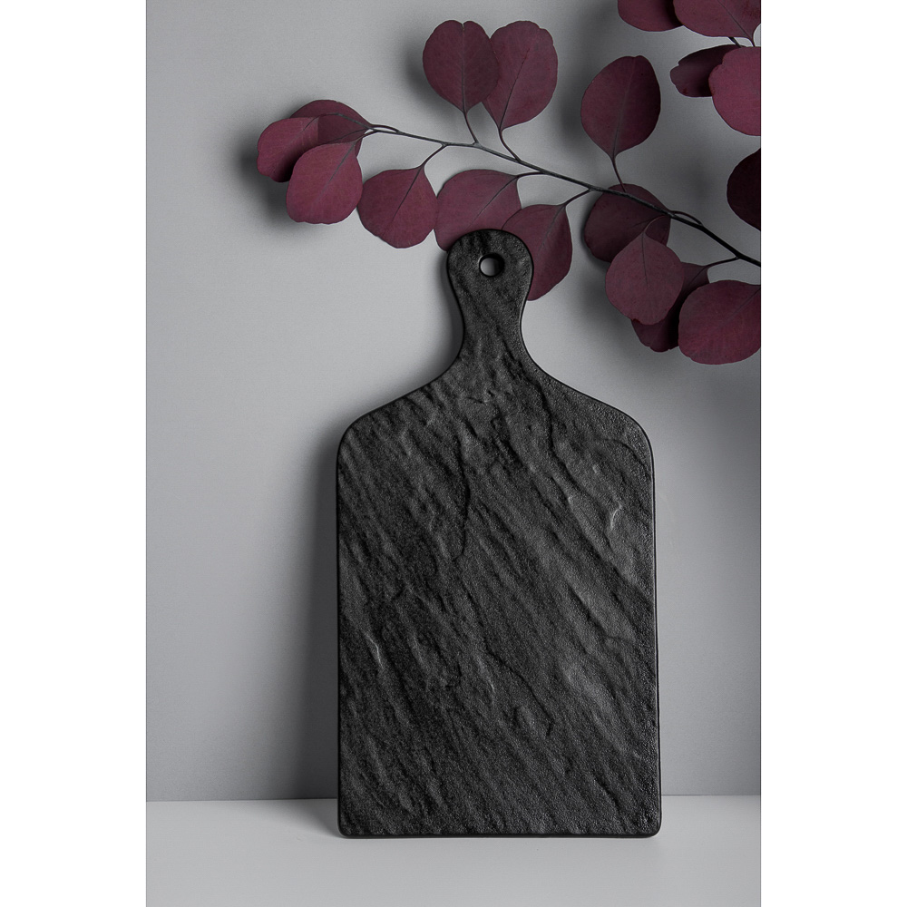 BY STAS MIKHAILOV Слейт Блюдо сервировочное, 35,5х18х1см, фарфор, арт.№ 816-405