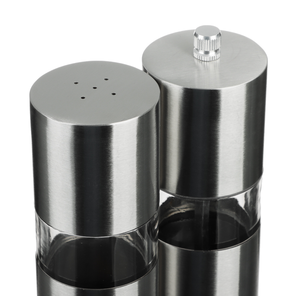 VETTA Набор для специй 2пр. мельница 14см + солонка 13см, акрил, P3 5305SP, арт.№ 827-029