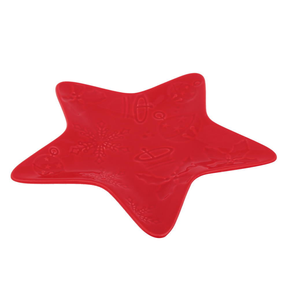 BY COLLECTION Асти Блюдо, 18х17х1,5см, фарфор, арт.№ 820-769