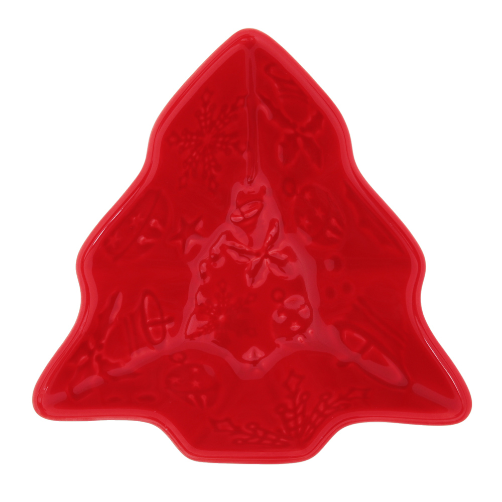 BY COLLECTION Асти Набор розеток в форме елочки, 2 шт, 11х11х3,5см, фарфор, арт.№ 820-767