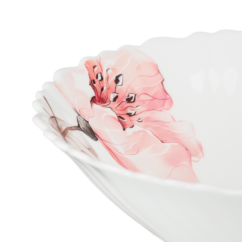 MILLIMI Роселла Набор столовой посуды 13 пр., опаловое стекло, арт.№ 818-873