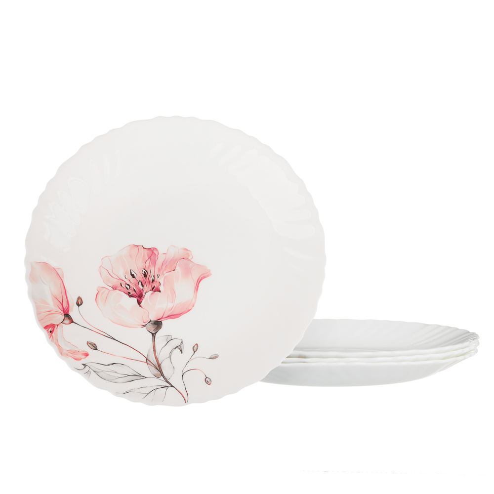 MILLIMI Роселла Набор столовой посуды 13 пр., опаловое стекло, арт.№ 818-873